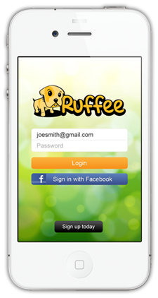 Ruffee on iPhone